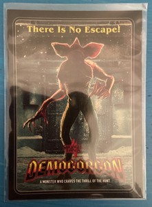 2023 Zerocool Stranger Things Season 4 CS-5 Coming Soon Video Store Ad Card