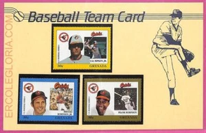 ag1621 - GRENADA - Postal History - FDC COVER + Stamps on card - 1988 BASEBALL - Picture 1 of 1