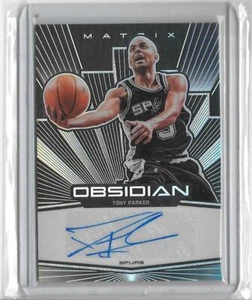 TONY PARKER 2019/20 OBSIDIAN MATRIX AUTOGRAMM AUTO #30/35 - SPURS!!! - Bild 1 von 1
