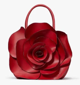 Borsa a tracolla Kate Spade Rose 3D Flora nuova con etichette rossa - Foto 1 di 7