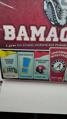 University of Alabama Bamaopoly brand new sealed package - Image 1 of 4