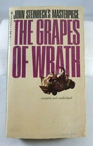 The Grapes of Wrath by John Steinbeck / 2nd Bantam printing / 1969 Paperback - Picture 1 of 6