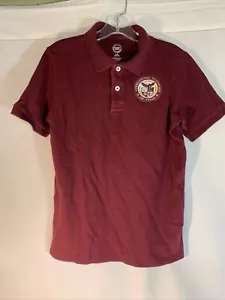 International Leadership of Texas ~ ILT ~ Maroon Polo Shirt Size youth L 10/12 - Picture 1 of 6