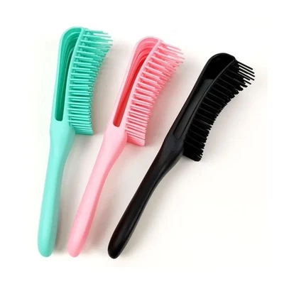 Detangling Brush for Curly Hair with Revolutionary Design Painless Tangle Free - Image 1 of 4