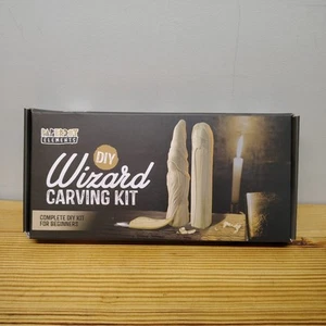 DIY Wizard Carving Kit - Wood Carving Whittling Hobby Kit for Beginners - Picture 1 of 10