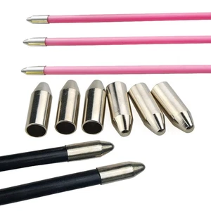 Archery Broadheads Practice Tips Arrowheads Glue on Field Point Shooting Target - Picture 1 of 9