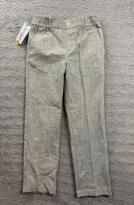 Pantalones Cat & Jack Niños 8 Pantalones de vestir Frente plano Cintura elástica Bolsillo Mezcla de polietileno Foto 1 de 4
