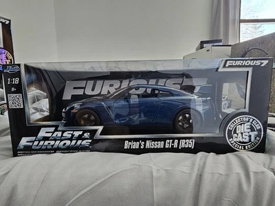 Jada Diecast Fast & Furious Nissan GTR R35 1/18 - Image 1 of 3