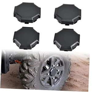  Reifen Radnabenkappen für Polaris RZR XP, schwarz Staubmitte Nabendeckel Abdeckungen - Bild 1 von 7