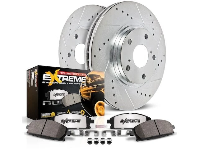 Kit de pastillas de freno trasero y rotor para Chevy Trailblazer EXT 2003 SF257MN 2002-2006 Foto 1 de 1