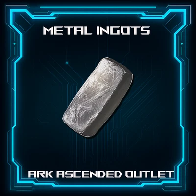 Ark Survival Ascended PVE -Resources- ASA XBOX/PS5/PC -Metal ingot-Official - Image 1 of 3