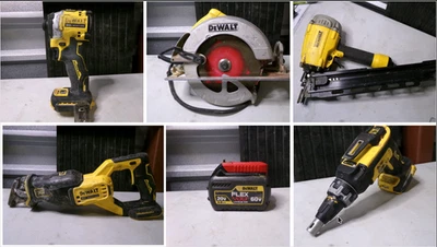 DEWALT Power Tool Combo Kit – 20V Cordless Tools + FOR PARTS ONLY - Image 1 of 4