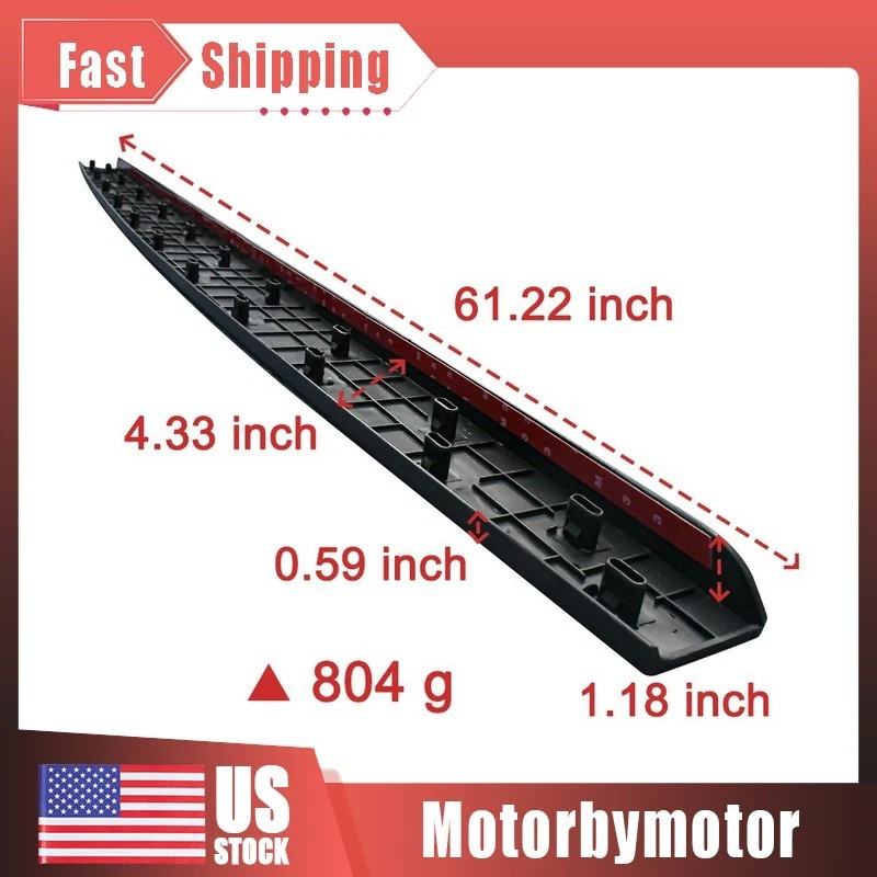 Protector de puerta trasera para GMC Sierra 2500hd 3500HD 2015-2019 moldura tapa embellecedor Foto 1 de 4