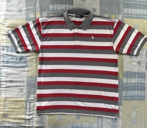 Polo Ralph Lauren Gestreift Grau Rot Weiß Kurzarm Herren Gr. 3XL - Bild 1 von 22