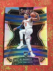 2019-20 Panini Select RJ Barrett Silver Prizm #21 Rookie RC Concourse Raptors - Picture 1 of 2