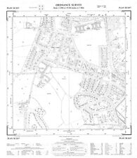 West Park, Leeds, Yorkshire 1954 OS 25" scale - old map, new reprint