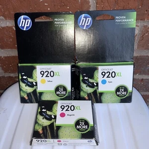 HP Office Jet 920XL Ink Magenta, Cyan, Yellow - Picture 1 of 5