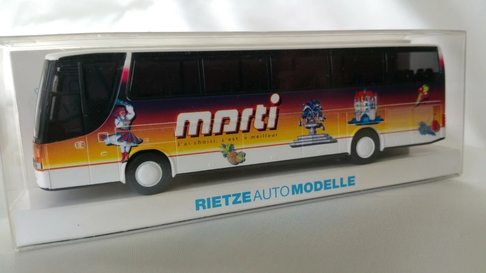 Rare Mint RIETZE AUTO MODELLE  64103 SETRA bus MARTI MIB - Image 1 of 1