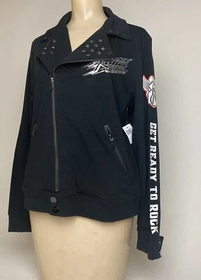 Chaqueta con Tachuelas Rock 'n' Roller Coaster Parks Hollywood Studios Nueva con Etiquetas Pequeña Foto 1 de 4