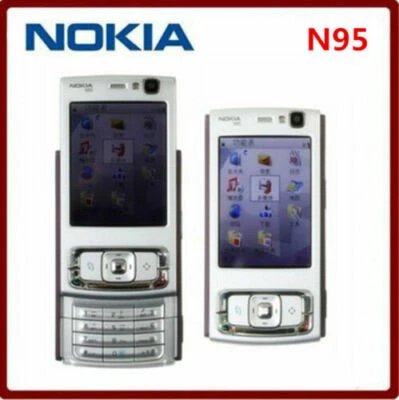 Nokia N Series N95 - Deep plum 2.6″ 3G GSM WCDMA Wifi 5MP unlocked Smartphone  - Image 1 of 4