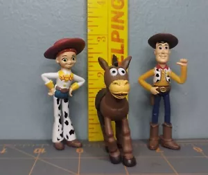 Figuras Toy Story de Disney Pixar Woody, Jesse y Bullseye - Imagen 1 de 6