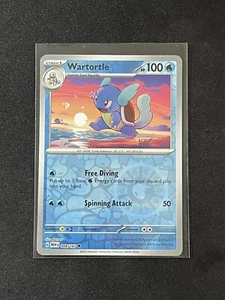 Pokemon - Wartortle 008/165 Reverse Holo - Scarlet & Violet 151 NM - Picture 1 of 1