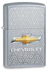 Zippo Windproof Lighter, Street Chrome, Chevrolet Logo, Chevy, 29745, New In Box
