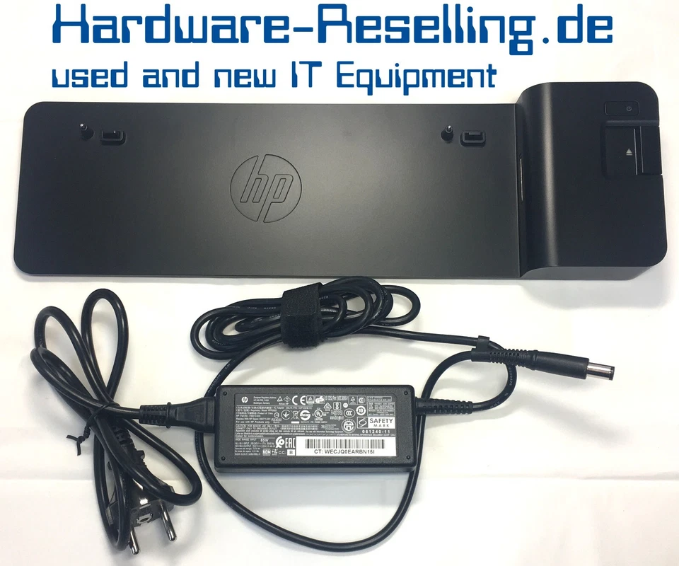 2x HP 2013 UltraSlim Docking + 2x 65W Netzteil HSTNN-IX10 727347-001 732252-001 - Bild 1 von 4