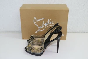 Christian Louboutin Pik Pik Pik 120 PVC Spike Heels Pump Shoes- Size 39 - Picture 1 of 8