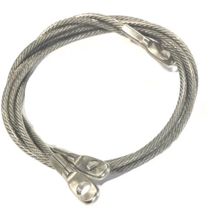 1971-74 Road Runner GTX Coronet Hood Pin 25" Lanyard Cables MoPar Authentic USA - Picture 1 of 2