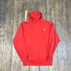 Carhartt Hoodie Y2k Pull Over Workwear  Sweatshirt, Red, Mens Medium