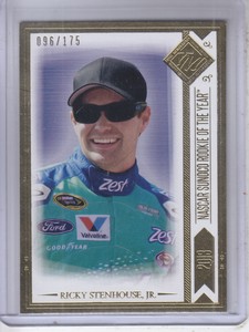 2014 Total Memorabilia Gold #49 Ricky Stenhouse Jr. ROY /175