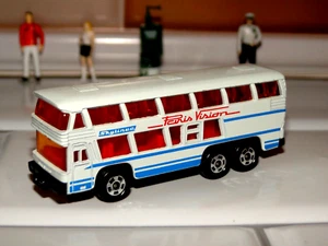 Vintage Tomica Tour Bus 2 decker Incredible Condition Cheap Shipping Create Lot - Picture 1 of 5
