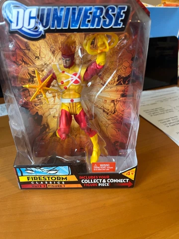 2008 DC Universe FIRESTORM White Variant Action Figure Cover
