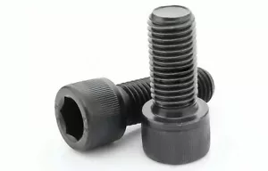10x Allen Wrench Head DIN 912 M2 M2.5 M3 M4 M5 Stainless Steel 304 Black Hexagon - Picture 1 of 3