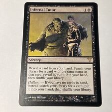 MTG Infernal Tutor - Dissension - Rare Black Card