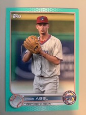 2022 Topps Pro Debut Aqua Parallel Mick Abel 44/75