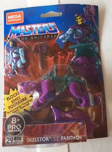 Mega Construx - MOTU - Skeletor & Panthor [Flocked] - Mattel 2020  - Picture 1 of 5