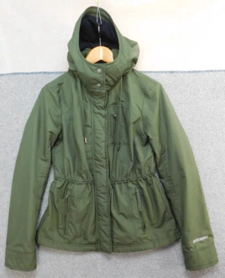 Chaqueta Abercrombie and Fitch All Season Weather Warrior Verde Pequeña S Foto 1 de 4