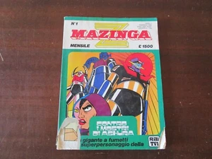 MAZINGA Z MONATLICH NR. 1 GEGEN DIE MONSTER VON ASHURA EDIERRE 1980 !! - Bild 1 von 7