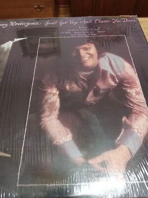 Johnny Rodriguez Just Get Up and Close The Door Vinyl Record LP NM Album - Image 1 of 3