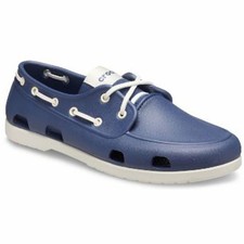 crocs mens deck shoes