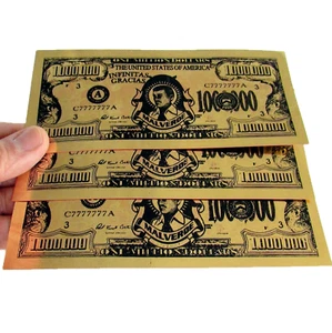 3 pcs Jesus Malverde Billetes de Millon / Malverde Million Dollar Prayer Bills - Picture 1 of 11