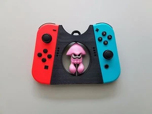 Splatoon 2 Nintendo Switch Extended Joy-Con Controller Grip BLACK joycon joy con - Picture 1 of 3