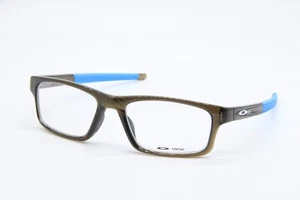 NEW OAKLEY OX 8037-1754 POLISHED BARK BLUE AUTHENTIC EYEGLASSES 54-18 - Picture 1 of 3