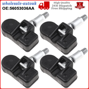 4X TPMS Tyre Pressure Sensor 56053036AA for Jeep Chrysler Aspen Dodge Nitro Ram - Picture 1 of 9