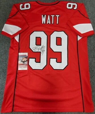 ARIZONA CARDINALS JJ WATT AUTOGRAPHED SIGNED JERSEY JSA  COA    - Image 1 of 3