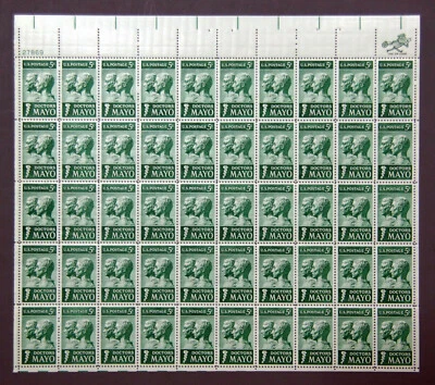 US Stamps 1964 Mint Sheet 5 cent "Doctors Mayo" Sep 11th MNH SC# 1251 - Image 1 of 4