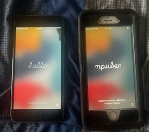 [BUNDLE] Apple iPhones 6s - Both 32 GB - Rose Gold and Silver - LOCKED - Picture 1 of 3