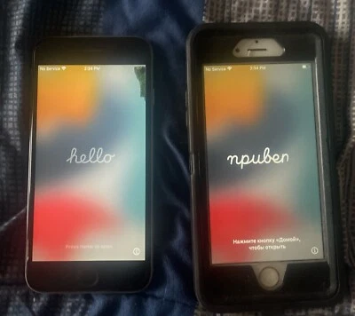 [PAQUETE] Apple iPhones 6s - Ambos 32 GB - Oro Rosa y Plata - BLOQUEADO Foto 1 de 3